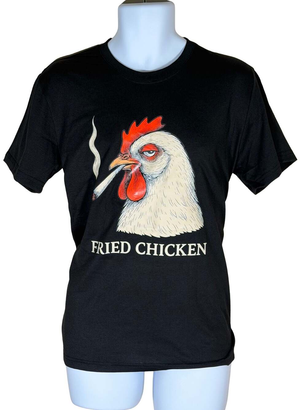 Funny Fried Chicken 420 Smoker T Mens Medium